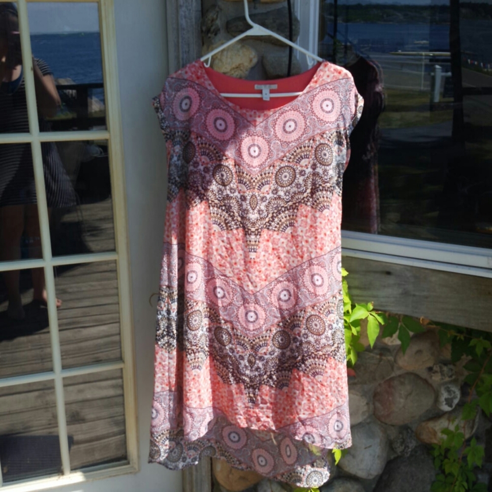 Boho Print Dress